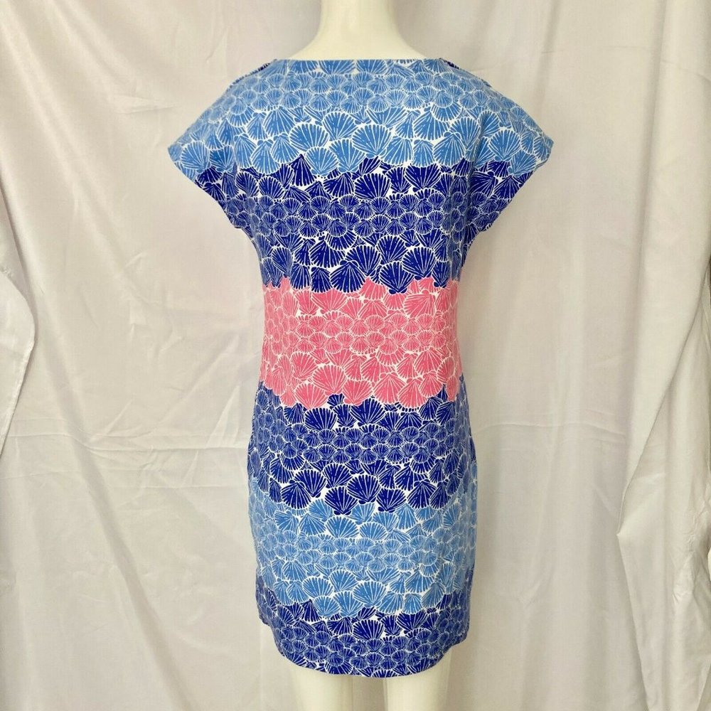 Talbots Seashell Pattern Multicolor Dress - image 5